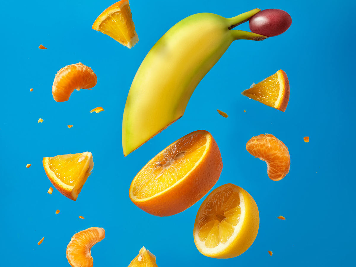 バナナとオレンジ